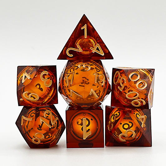 Liquid core special resin sharp edge dice