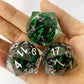 Compass dnd resin oversize D33mm D20 dnd resin sharp edge dice