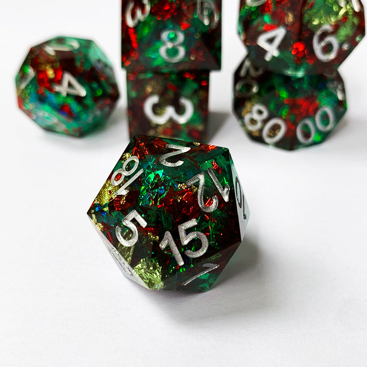 Best Christmas Gift dnd resin colorful resin dice