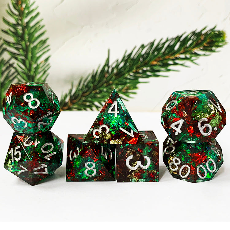Best Christmas Gift dnd resin colorful resin dice