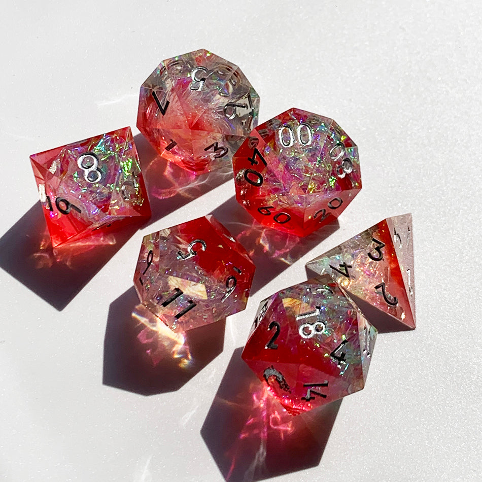 Candy Resin Dice for Dnd table games.