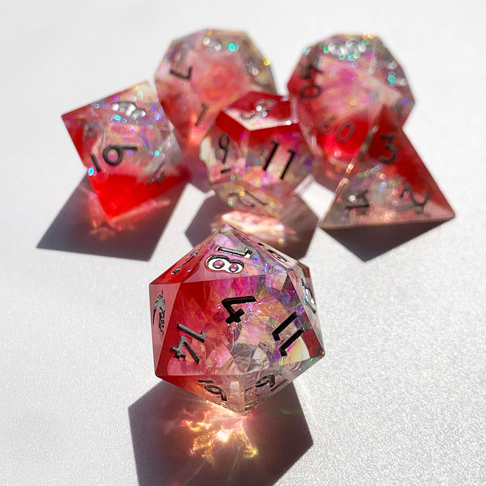 Candy Resin Dice for Dnd table games.