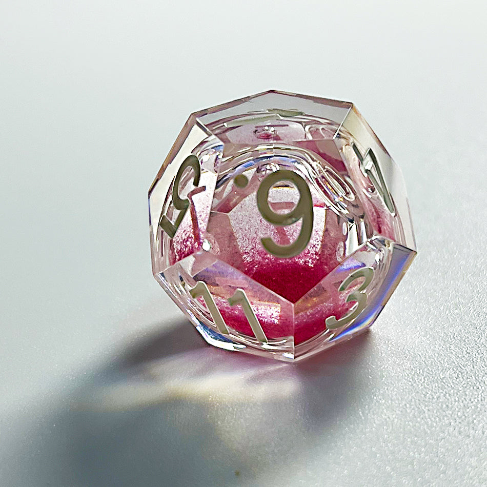 Watermelon juice handmade dice set