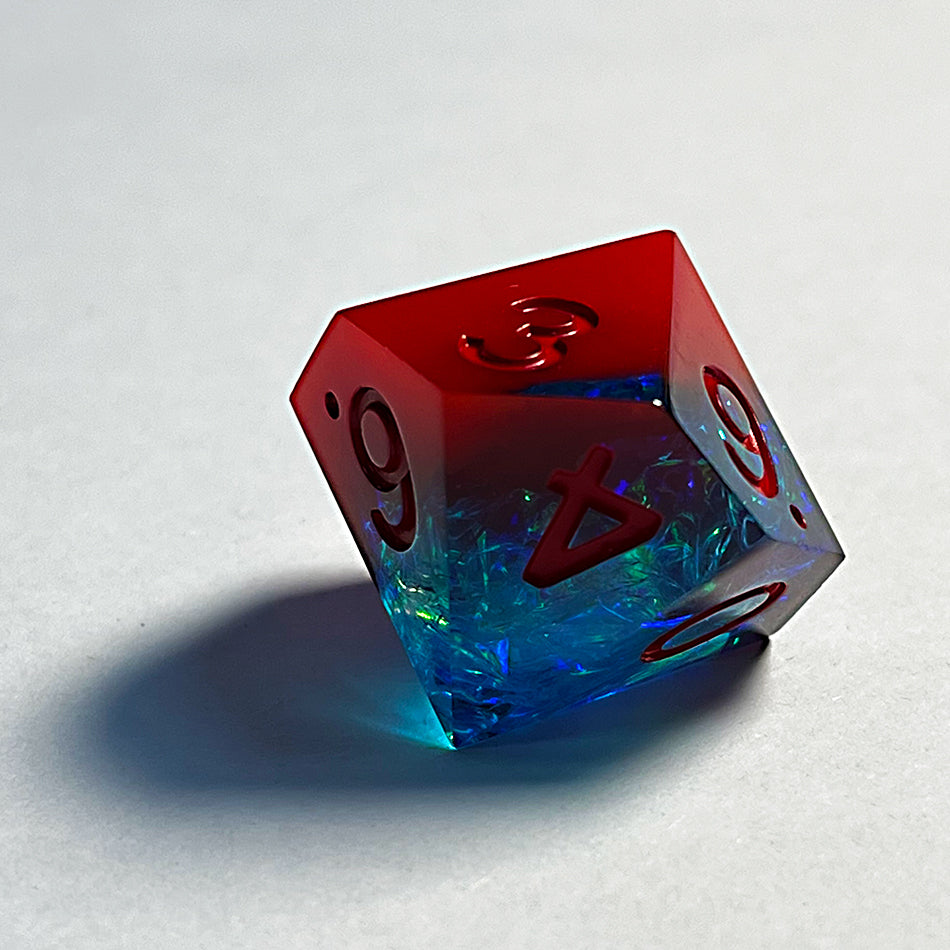 Handmade dnddice set for for Dungeons and Dragons Pathfinder Role Playing Games Table Games
