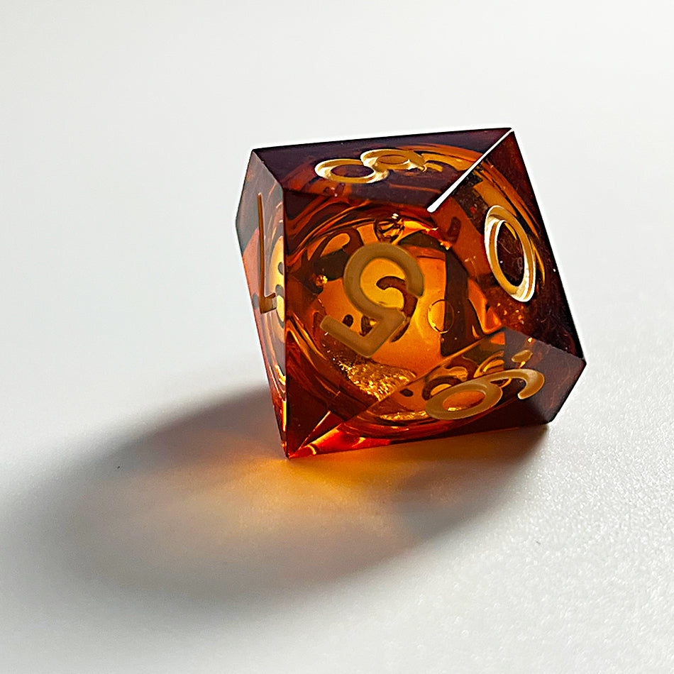 Liquid core special resin sharp edge dice