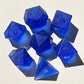 Blue Labradorite Gemstone Dice Set