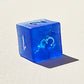 Blue Labradorite Gemstone Dice Set