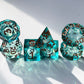 Handmade liquid core resin dnd dice