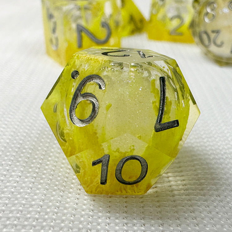 Liquid core dice set for role playing games , Dungeons and dragons dice set dnd , Galaxy d&amp;d dice set , Liquid core dnd dice set