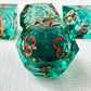 Symphony Crystal Starry Sky Coc Dice,Coc Dice, Dnd liquid core dice